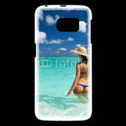 Coque Samsung Galaxy S6 Plage sexy