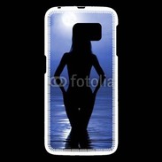 Coque Samsung Galaxy S6 Silhouette de nuit dans l'eau