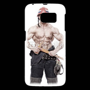 Coque Samsung Galaxy S6 Pompier sexy