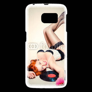 Coque Samsung Galaxy S6 Pin up musique
