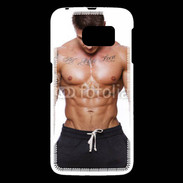 Coque Samsung Galaxy S6 Brun musclé 1