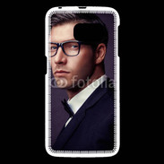 Coque Samsung Galaxy S6 Homme charmant en costume et lunettes