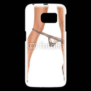 Coque Samsung Galaxy S6 jambes talons aiguilles lingerie sexy