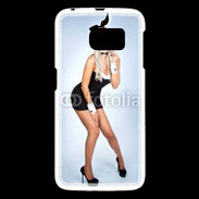 Coque Samsung Galaxy S6 Femme sexy lapin