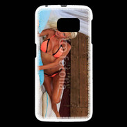 Coque Samsung Galaxy S6 Femme sexy lounge