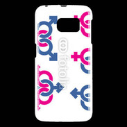 Coque Samsung Galaxy S6 Symboles homme femme