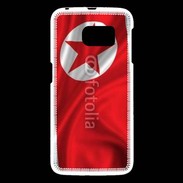Coque Samsung Galaxy S6 Drapeau Corée du Nord