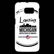 Coque Samsung Galaxy S6 Logo Michigan