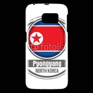 Coque Samsung Galaxy S6 Logo Corée du Nord