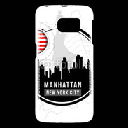 Coque Samsung Galaxy S6 Logo Manhattan