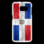 Coque Samsung Galaxy S6 Drapeau République Dominicaine
