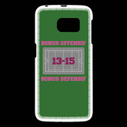 Coque Samsung Galaxy S6 Bonus Offensif-Défensif Vert