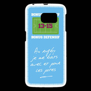 Coque Samsung Galaxy S6 Les potes Bonus offensif-défensif Bleu