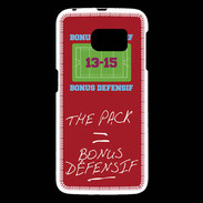 Coque Samsung Galaxy S6 The pack Bonus offensif-défensif Rouge