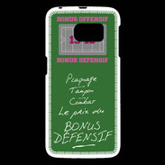 Coque Samsung Galaxy S6 Plaquage Bonus offensif-défensif Vert