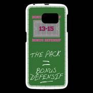 Coque Samsung Galaxy S6 The pack Bonus offensif-défensif Vert
