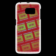 Coque Samsung Galaxy S6 Dégradé Bonus Offensif-défensif Rouge