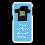 Coque Samsung Galaxy S6 Bonus offensif-Défensif Adjoint terrain Bleu 2