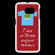 Coque Samsung Galaxy S6 Bonus offensif-Défensif Adjoint terrain Rouge 2