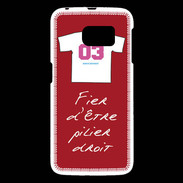 Coque Samsung Galaxy S6 Pilier droit Bonus offensif-défensif Rouge