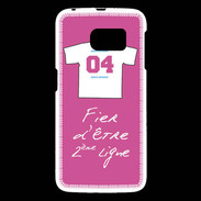 Coque Samsung Galaxy S6 Deuxième ligne G Bonus offensif Rose