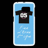Coque Samsung Galaxy S6 Deuxième ligne D Bonus offensif Bleu 2
