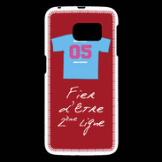 Coque Samsung Galaxy S6 Deuxième ligne D Bonus offensif Rouge 2