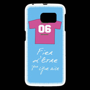 Coque Samsung Galaxy S6 Troisième ligne G Bonus offensif-défensif Bleu