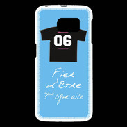 Coque Samsung Galaxy S6 Troisième ligne G Bonus offensif-défensif Bleu 2