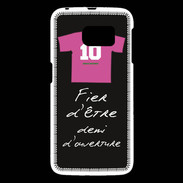 Coque Samsung Galaxy S6 Demi d'ouverture Bonus offensif-défensif Noir