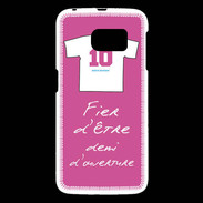 Coque Samsung Galaxy S6 Demi d'ouverture Bonus offensif-défensif Rose