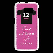 Coque Samsung Galaxy S6 3/4 centre G Bonus offensif-défensif Rose 2