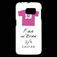 Coque Samsung Galaxy S6 3/4 centre D Bonus offensif-défensif Blanc