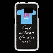 Coque Samsung Galaxy S6 3/4 aile droit Bonus offensif-défensif Noir 2