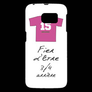 Coque Samsung Galaxy S6 3/4 arrière Bonus offensif-défensif Blanc