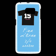 Coque Samsung Galaxy S6 3/4 arrière Bonus offensif-défensif Bleu 2