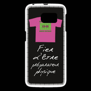 Coque Samsung Galaxy S6 Préparateur physique Bonus offensif-défensif Noir