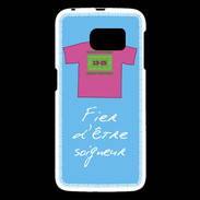 Coque Samsung Galaxy S6 Soigneur Bonus offensif-défensif Bleu