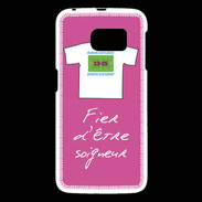 Coque Samsung Galaxy S6 Soigneur Bonus offensif-défensif Rose