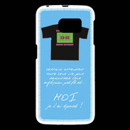 Coque Samsung Galaxy S6 Moi je l'ai épousé Bonus offensif-défensif Bleu 2