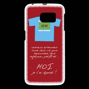 Coque Samsung Galaxy S6 Moi je l'ai épousé Bonus offensif-défensif Rouge 2