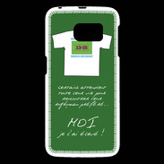 Coque Samsung Galaxy S6 Moi je l'ai élevé Bonus offensif-défensif Vert