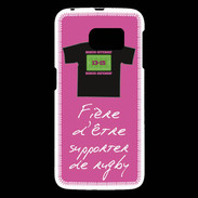 Coque Samsung Galaxy S6 Supporters Bonus offensif-défensif Rose 2