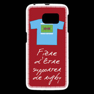 Coque Samsung Galaxy S6 Supporters Bonus offensif-défensif Rouge 2