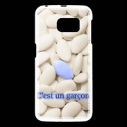 Coque Samsung Galaxy S6 Dragée C'est un garçon PR