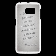 Coque Samsung Galaxy S6 Société rêveur Gris Citation Oscar Wilde