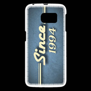 Coque Samsung Galaxy S6 Since 1994 Bleu