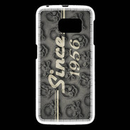 Coque Samsung Galaxy S6 Since crane gris 1956
