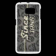 Coque Samsung Galaxy S6 Since crane gris 1988