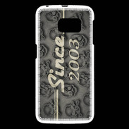 Coque Samsung Galaxy S6 Since crane gris 2003